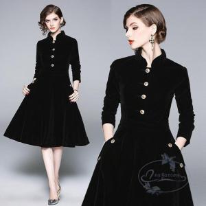 ワンピース レトロ パーティドレス の商品一覧 ドレス ブライダル ファッション 通販 Yahoo ショッピング