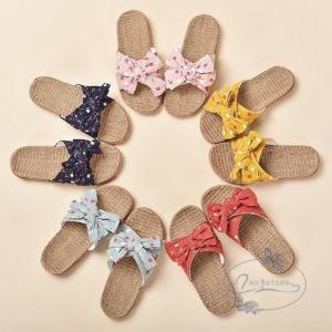 スリッパ 女児 夏 ルームシューズ 花柄 サンダル