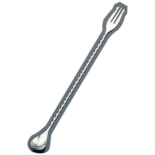 テーブルウェア バー用品 業務用 １８−８ツイストバースプーン ３５cm