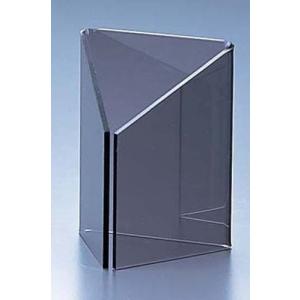 卓上用品 店舗備品 献立 業務用 えいむ アクリル三角伝票立て DT−8 スモーク