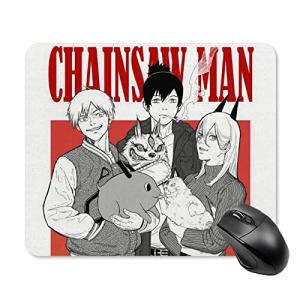 チェンソーマン デンジ マキマ マウスパッド 環境を守ること 便利 防水 耐久性 滑り止め オフィス/ゲーム用 お