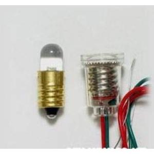 超高輝度電球型LED(白色・8mm・1.5V用)｜nagisa-shop