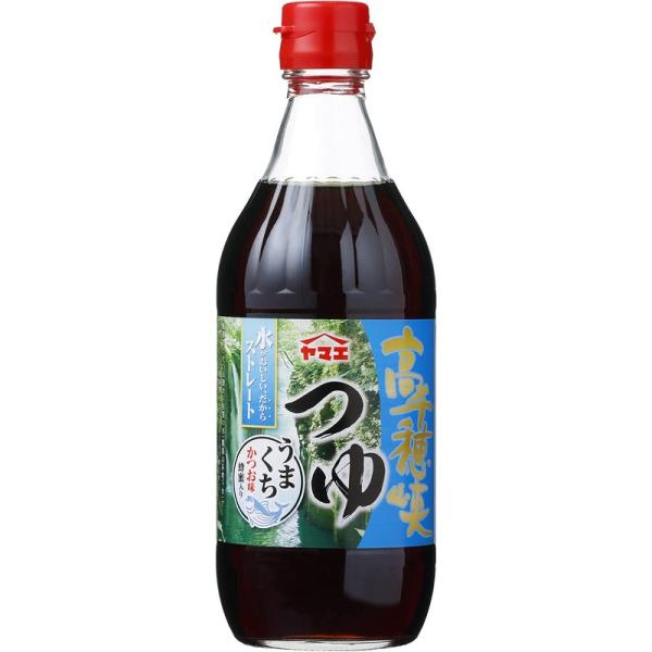 ヤマエ食品工業 高千穂峡つゆ うまくち かつお味 蜂蜜入り 500ml