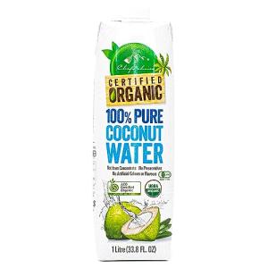 シェフズチョイス オーガニックココナッツウォーター330ml (6本/1箱) 無添加 Organic 100%pure coconut wa｜nagisa-shop