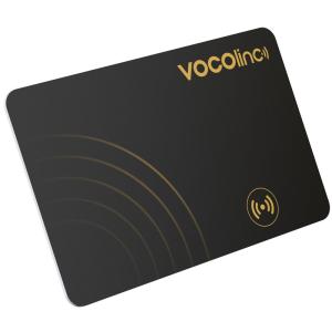 VOCOlinc 紛失防止タグ カード 超薄(1.6mm) 紛失防止トラッカー (iOSのみ対応) 忘れ物防止 タグ スマートタグ Blue｜nagisa-shop