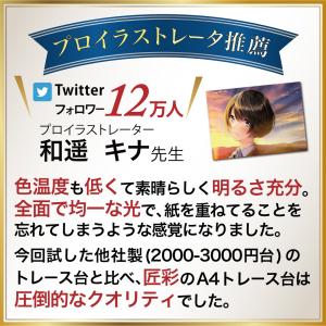 【プロ推薦モデル】 トレース台 A4 無段階調...の詳細画像3