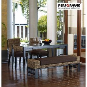 PERFORMAX パフォーマックス 木製×ウォーターヒヤシンス 丸テーブル 高品質 ウォーターヒヤシンス ローテーブル センターテーブル 丸