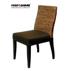 ウォーターヒヤシンス♦️ダークブラウン×キャメル♦️高級 アジアン チェア♦️送料込 座椅子 座いす ローソファ ウォーターヒヤシンス チェア 座イス