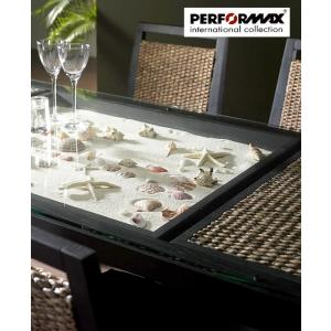 大型 ダイニング テーブル ガラス 天板 高品質 ウォーターヒヤシンス