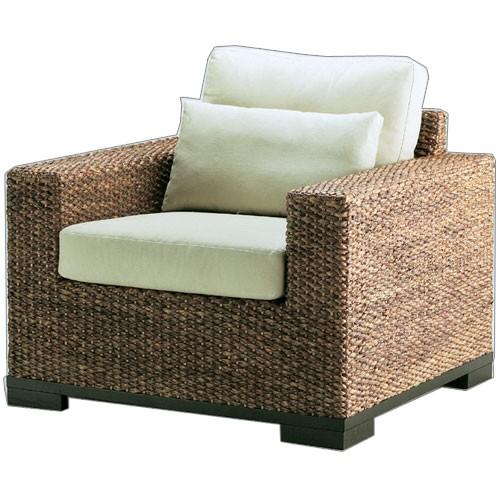 ソファー 高品質 ウォーターヒヤシンス 1Pソファ 一人掛け パーソナル チェア バリ リゾート ア...