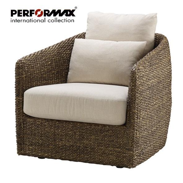 ソファー 高品質 ウォーターヒヤシンス 1Pソファ 一人掛け パーソナル チェア バリ リゾート ア...