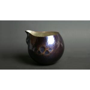 徳利 片口 銅 藍古色 内錫 鎚起工房 清雅堂 酒器 鍛金 打ち出し 日本酒 錫 おしゃれ プレゼン...