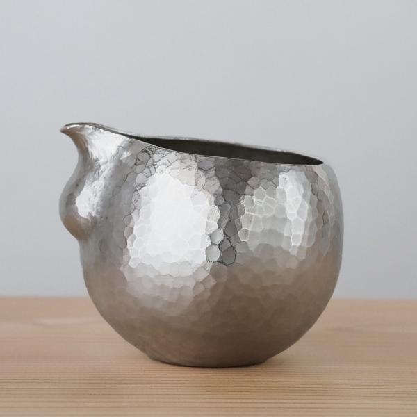 徳利 錫 丸形 鎚起工房 清雅堂 酒器 片口 鍛金 打ち出し 日本酒 おしゃれ プレゼント 鎌倉清雅...