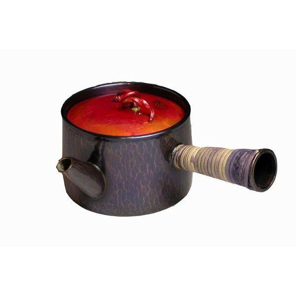 急須 銅器 ひねりつまみ 茜色 鎚起工房 清雅堂 茶器 鍛金 贈答 おしゃれ プレゼント 工芸品 日...