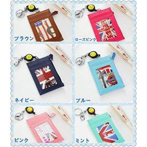 パスケース リール付き かわいい 小銭入れ カ...の詳細画像1