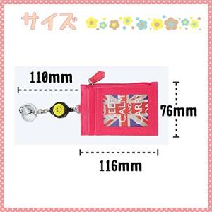 パスケース リール付き かわいい 小銭入れ カ...の詳細画像5