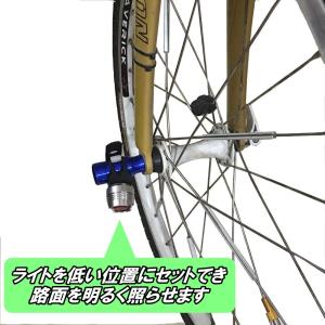 自転車 ライトホルダー アクセサリーホルダー ...の詳細画像5