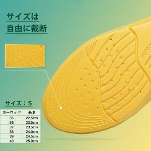 インソール 中敷き 衝撃吸収 スポーツ 疲れな...の詳細画像4