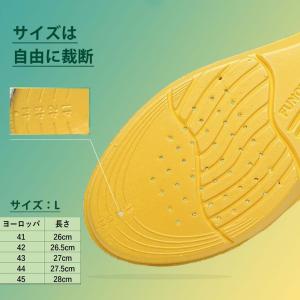 インソール 中敷き 衝撃吸収 スポーツ 疲れな...の詳細画像5