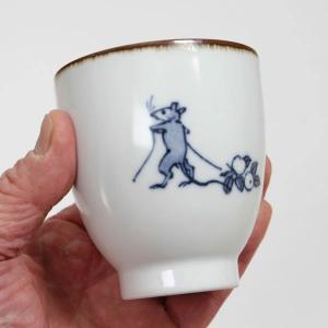 BARBAR 鳥獣戯画 湯呑 田楽 鳥獣絵巻 ...の詳細画像2