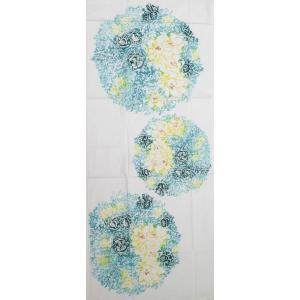 梨園染　注染手ぬぐい　「ハナワクセイ」keita×梨園染　メール便OK