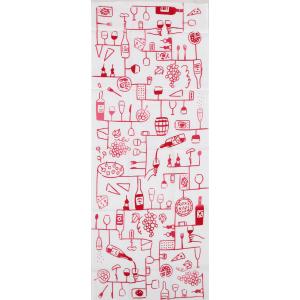 にじゆら てぬぐい wine tsunagi ワインつなぎ 赤 注染 手ぬぐい 手拭 メール便