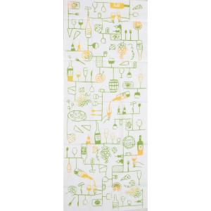 にじゆら てぬぐい wine tsunagi ワインつなぎ 白 注染 手ぬぐい 手拭 メール便