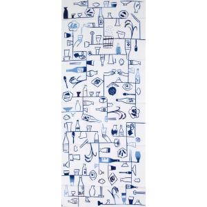 にじゆら てぬぐい 酒々つなぎ 冷酒 日本酒 注染 手ぬぐい 手拭 メール便