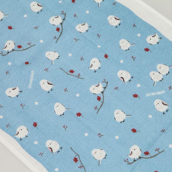 コンテックス 布ごよみ てぬぐいたおる シマエナガ メール便 愛媛 今治 薄い 軽い 長い 速乾