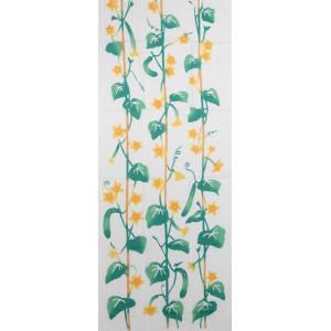 にじゆら てぬぐい 菜園 きゅうり 夏 注染 手ぬぐい 手拭 胡瓜 メール便