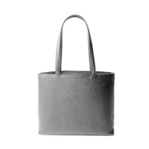 HushTug レザー トートバッグ   シンプル な メンズ 本革 トート バッグ   ハッシュタグ   黒 / ブラック