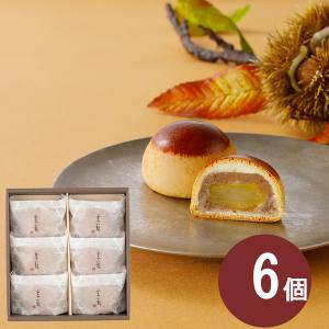 栗まんじゅう 栗籠6個詰