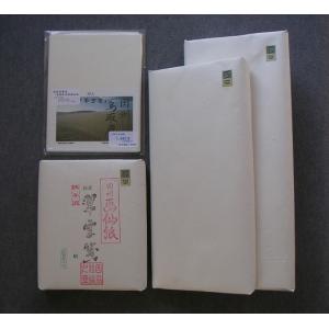 因州機械漉画仙紙「書芸箋」 半切100枚 : 因州・和紙処 なごみ - 通販