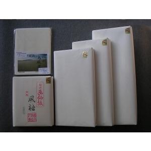 因州機械漉画仙紙「書芸箋」 半切100枚 : 因州・和紙処 なごみ - 通販