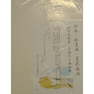 因州手漉 水墨画用紙 F-5判 30枚入り｜nagomi2006