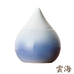 ミニ骨壺 メモリアルポット 蕾 (雲海/大地/...の詳細画像1