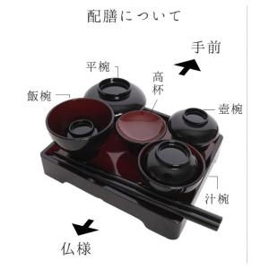 仏具【仏膳 5寸 低足】 選べる3種 ローズオ...の詳細画像4