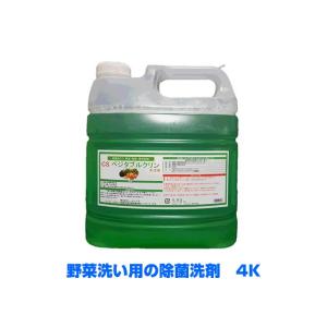 業務用除菌洗剤 CSベジタブルクリンK-216 4KX4本｜nagomishop