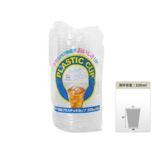 プラコップ プラカップ ドルフィン プラスチックカップ 220ml 10個入りX100パック｜nagomishop