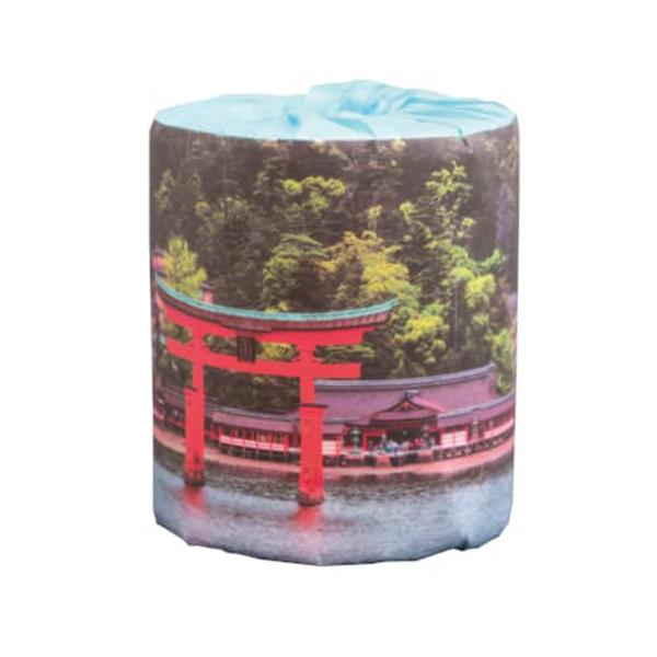 販促用トイレットペーパー 日本の世界遺産 厳島神社 ダブル30m 個包装100個