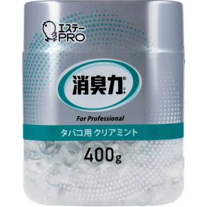 エステー 消臭力 ビーズタイプ タバコ用 クリアミントの香り 本体 400g X5個｜nagomishop