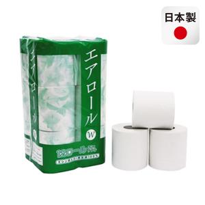 ツユキ紙工 エアロール トイレットペーパー シングル60M 再生紙 12