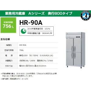 ホシザキ 業務用テーブル形冷蔵庫 Gシリーズ RT-90MNCG 157L LED