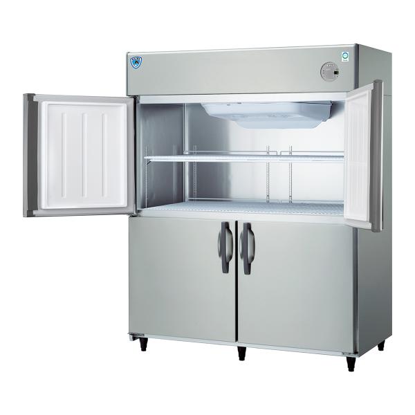 業務用タテ型冷蔵庫 大和冷機 LNXA-1581CD-N センターノンピラー 自然冷媒仕様 冷蔵13...