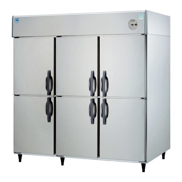 業務用タテ型冷凍冷蔵庫 大和冷機 LNXA-1883S2 冷凍2室 冷凍510L/冷蔵1111L 自...