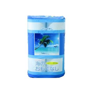 トイレットペーパー 林製紙 海のおもてなし 27.5mダブル 12Rx8パック