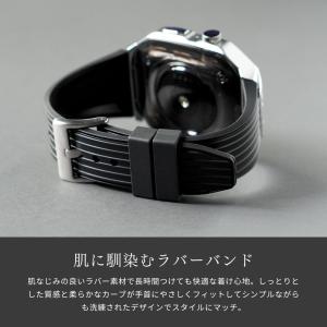 アップルウォッチ バンド ケース 一体型 44...の詳細画像4