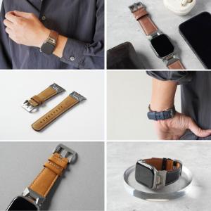アップルウォッチ バンド レザー 革 メンズ ...の詳細画像3
