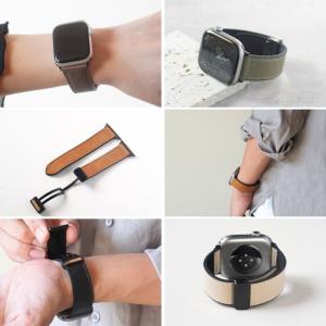 アップルウォッチ バンド レザー 革 マグネッ...の詳細画像2