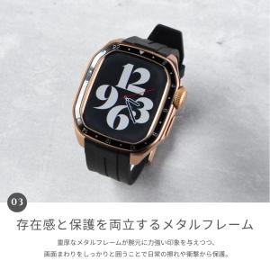 アップルウォッチ バンド ケース 一体型 メタ...の詳細画像5